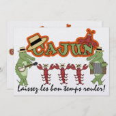 Laat de Goede Tijden rollen! Cajun stijl! SRF Kaart (Voorkant / Achterkant)