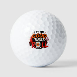 Laat de goede tijden rollen golfballen