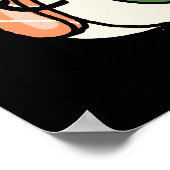 Laat de goede tijden rollen grappige sushi puns do poster (Hoek)