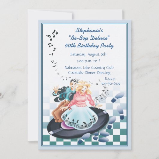 Laat de Goede Tijden rollen © Kaart (Voorkant)