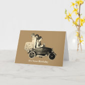 Laat de goede tijden rollen kaart (Gele Bloem)