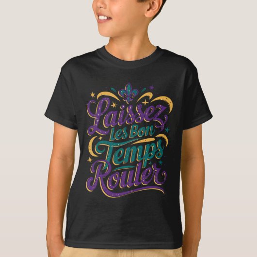 Laat de goede tijden rollen t-shirt (Voorkant)