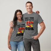 Laat de Good Times Boil Crayfish Cajun Fu T-shirt (Unisex)