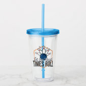Laat de Good Times Roll Bowling Acryl Drinkbeker (Voorkant)
