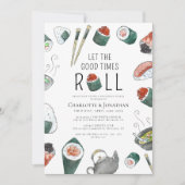 Laat de Good Times Roll Sushi-repetitie eten Kaart (Voorkant)