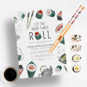 Laat de Good Times Roll Sushi-repetitie eten Kaart