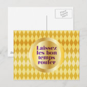 Laat de Good Times rollen Briefkaart (Voorkant / Achterkant)