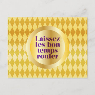 Laat de Good Times rollen Briefkaart