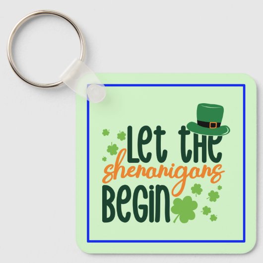 Laat de grapjes beginnen-60677 sleutelhanger (Voorkant)