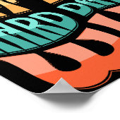 Laat de harde dagen niet winnen poster (Hoek)