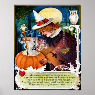 Laat de heks een charm Poster mengen