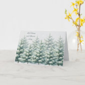 Laat de hemel en de natuur Kerstkaart zingen Kaart (Gele Bloem)