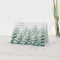 Laat de hemel en de natuur Kerstkaart zingen