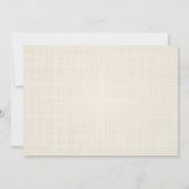 Laat de hemel en de Natuur kerstkaart zingen Kaart (Achterkant)