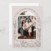 Laat de Hemel en de Natuur Zingen Feestdagenkaart (Voorkant / Achterkant)