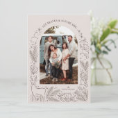 Laat de Hemel en de Natuur Zingen Feestdagenkaart (Staand voorkant)