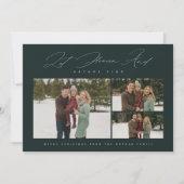 Laat de hemel en de Natuur zingen Feestdagenkaart (Voorkant)