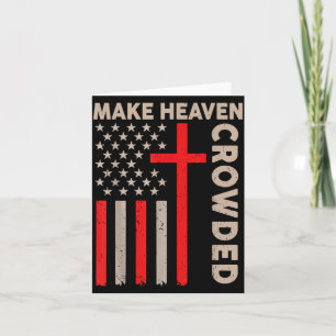 Laat de hemel vol zijn Christelijk Patriottisch Am Kaart