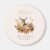 Laat de herfst gaan magneet (Voorkant)