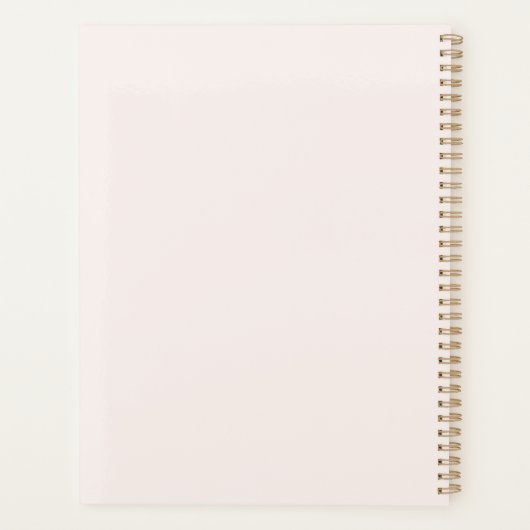 Laat de herfst gaan planner (Achterkant)