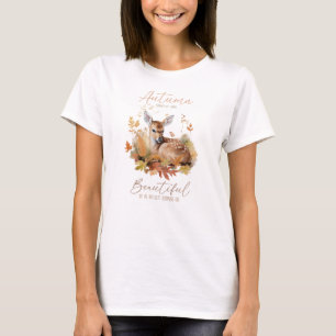 Laat de herfst gaan t-shirt