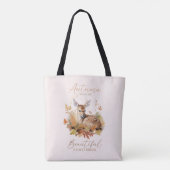 Laat de herfst gaan tote bag (Achterkant)