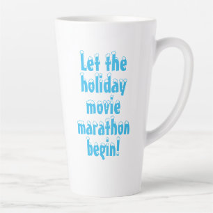 Laat de Holiday Movie Marathon beginnen! KoffieMok Latte Mok
