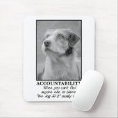 Laat de hond de schuld nemen van je farce muismat (Met muis)