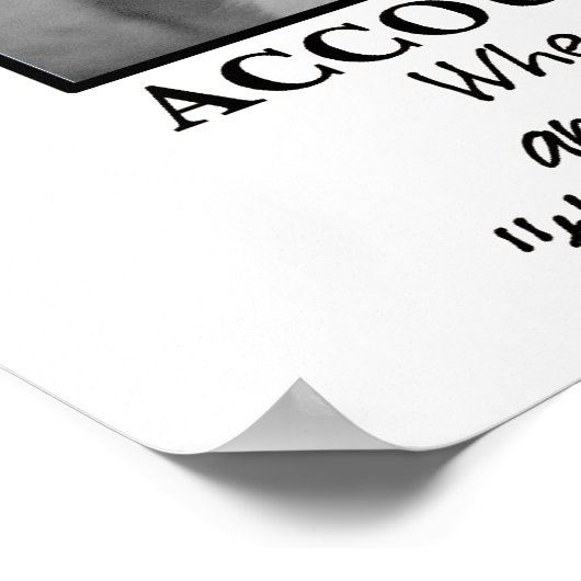 Laat de hond de schuld nemen voor je farts [S] Poster (Hoek)