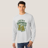 Laat de Hoppiness Begin Funny St. Patrick's Day T-shirt (Voorkant volledig)