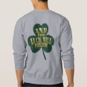 Laat de Hoppiness Begin Funny St. Patrick's Day Trui (Achterkant)