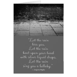 Laat de Kaart van de Regen Langston Hughes