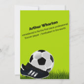 Laat de Kaart van de Uitnodiging van de Dagen van (Achterkant)