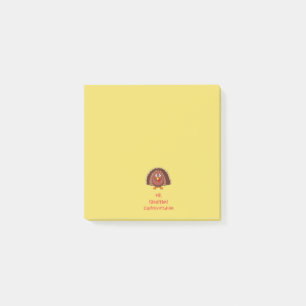 Laat de kalkoenen je niet omlaag - Latijns punt Post-it® Notes