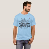 "Laat de kat uit de zak" T-shirt | Grappige uitdru (Voorkant volledig)