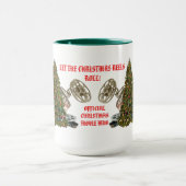 Laat de kerstreels rollen mok (Midden)