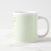 Laat De Kerstvreugde Van De Hond Los Grote Koffiekop (Rechts)