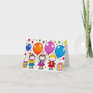 Laat de Kinder feestvieren Kaart