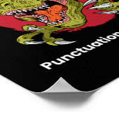 Laat de Kinder Punctuatie eten redt levens Poster (Hoek)