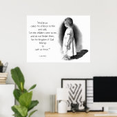 LAAT DE KINDEREN KOMEN: JESUS: PENCIL POSTER (Thuiskantoor)
