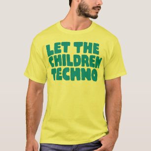Laat de kinderen Techno T-shirt