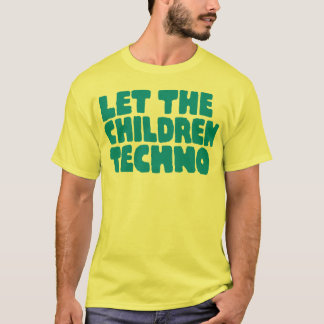 Laat de kinderen Techno T-shirt