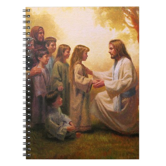 Laat de kleine kinderen naar me toe komen notitieboek (Voorkant)