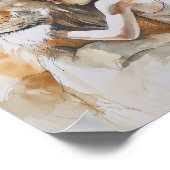 Laat de kleine kinderen tot Mij komen - Jezus de L Poster (Hoek)