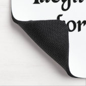 Laat de klootzakken je niet misleiden. muismat (Hoek)