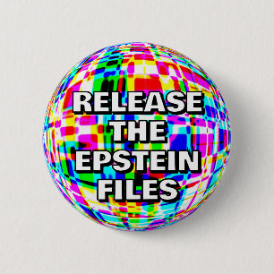 Laat de knop Epstein-bestanden los Ronde Button 5,7 Cm