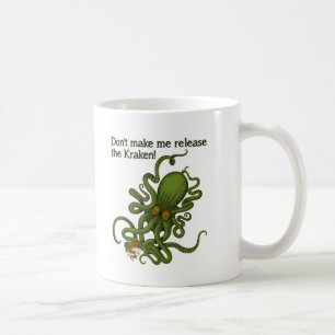 Laat de Kraken Funny Mug los Koffiemok