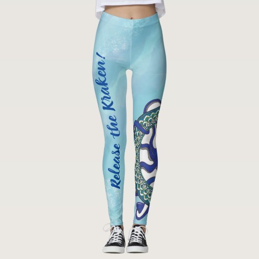 Laat de Kraken-Leggings vrij Leggings (Voorkant)
