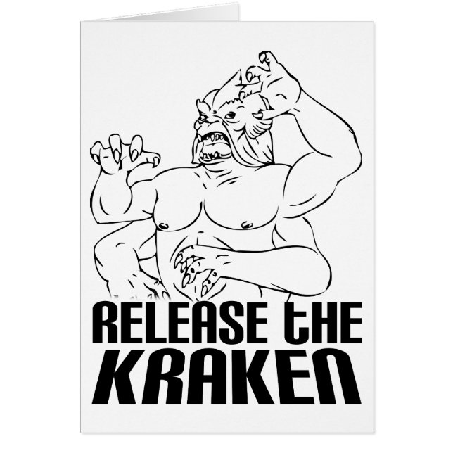 Laat de Kraken los (Voorkant)