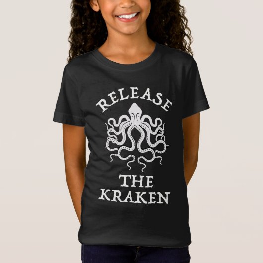 Laat de Kraken vrij T-shirt (Voorkant)